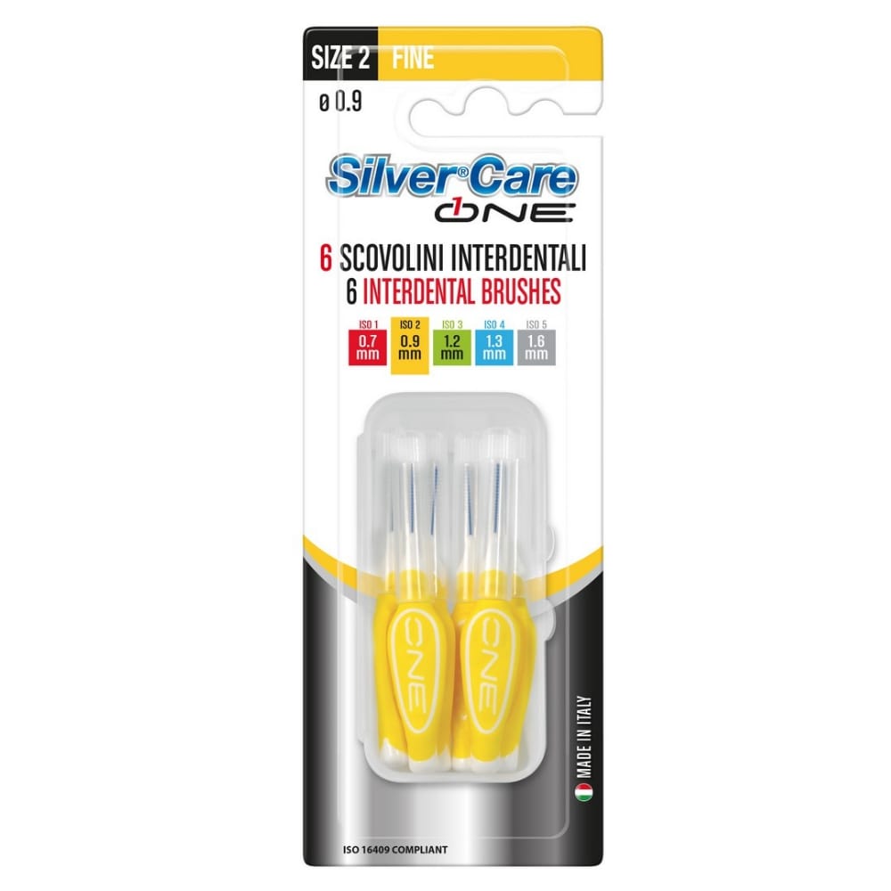 Scovolini interdentali Fine SILVERCARE 8 pz