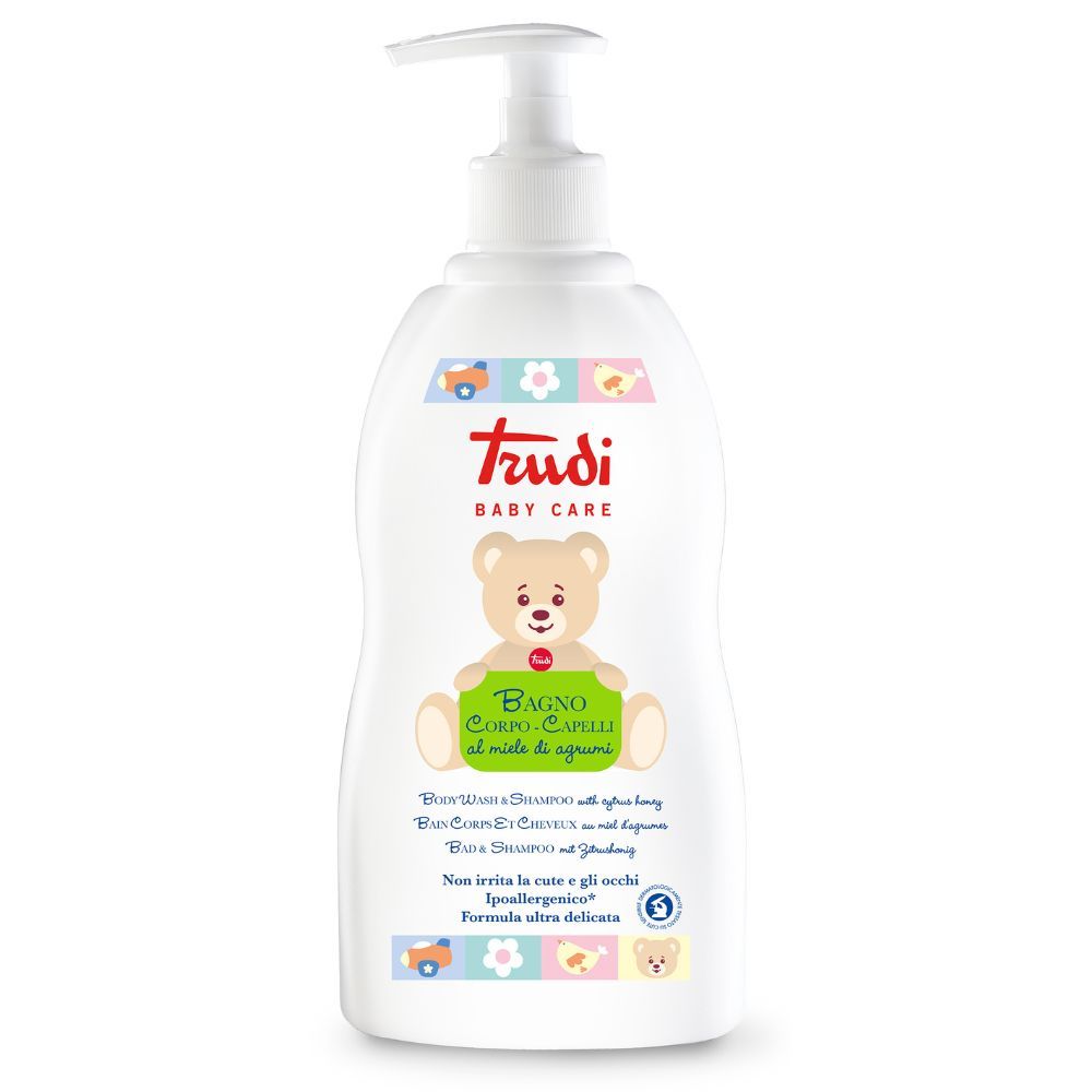 Bagnoschiuma TRUDI BABY CARE corpo e capelli 500 ml