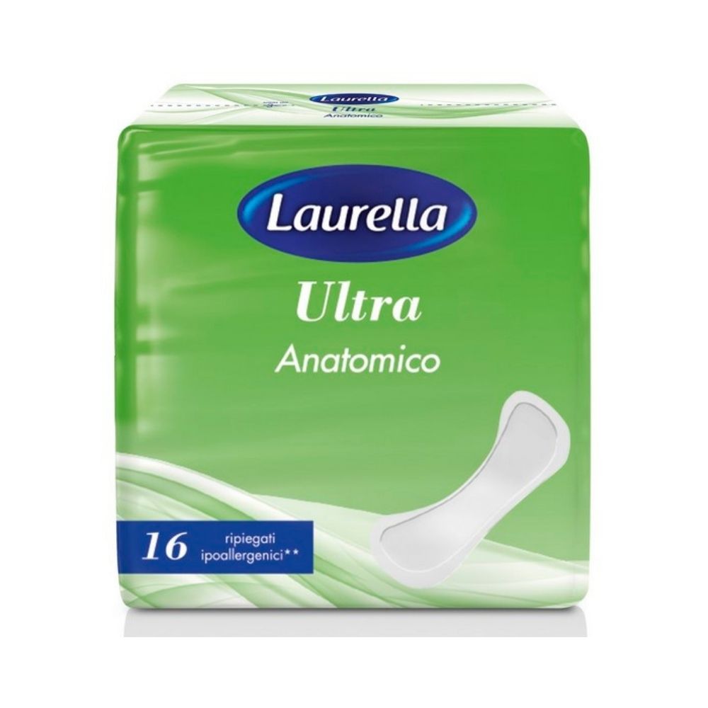 Assorbenti ultra giorno anatomici LAURELLA 16 pz