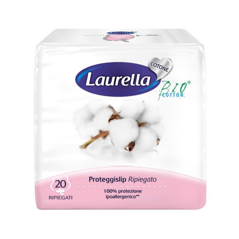 Laurella proteggi slip ripiegati in cotone 20 pz