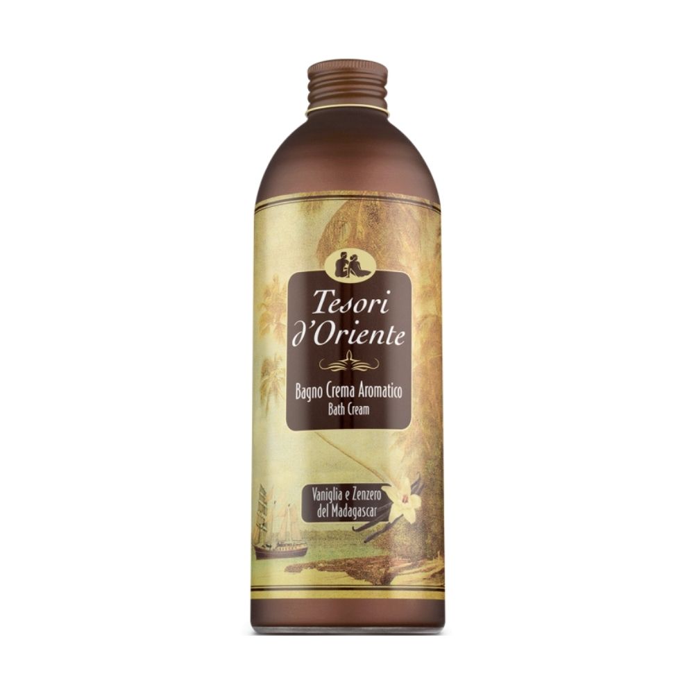 Bagno crema aromatico TESORI D'ORIENTE Vaniglia e Zenzero del Madagascar 500 ml