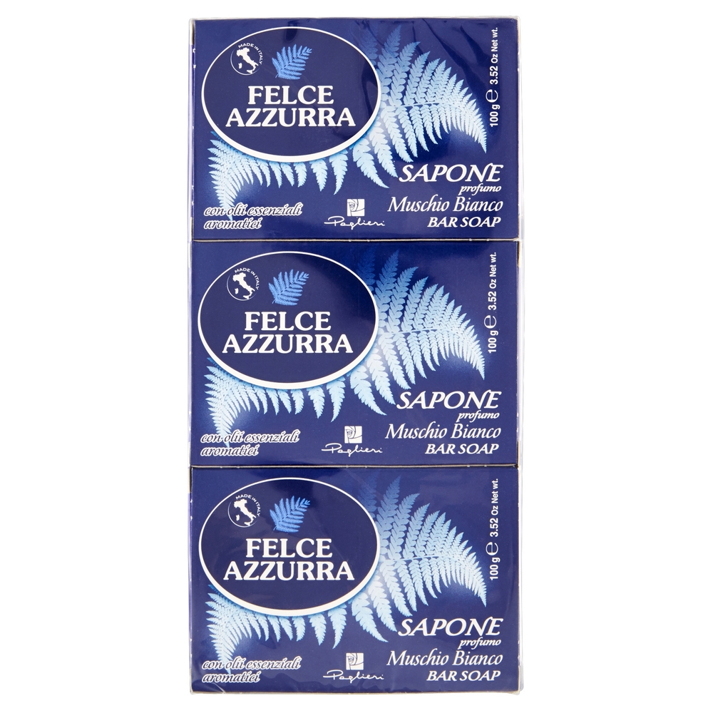 Saponetta muschio bianco FELCE AZZURRA 100 gr