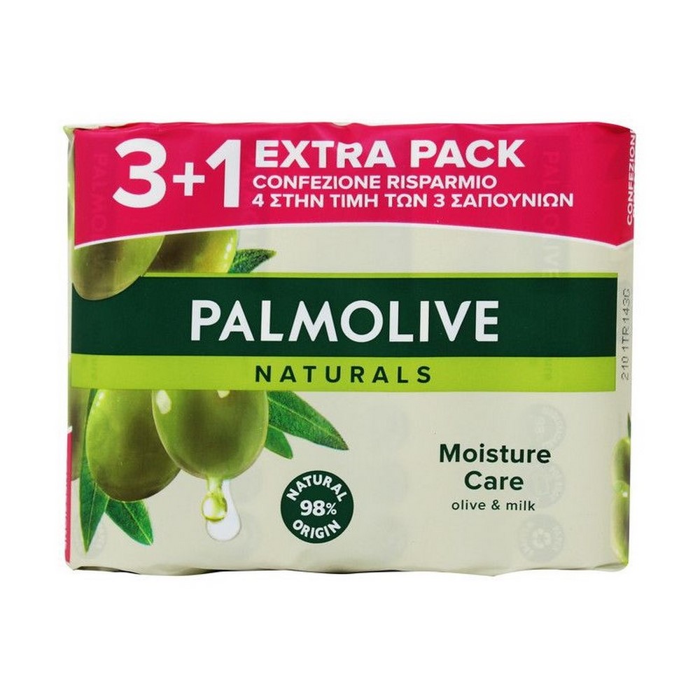 Saponetta all'oliva verde PALMOLIVE 4 pz 90 gr