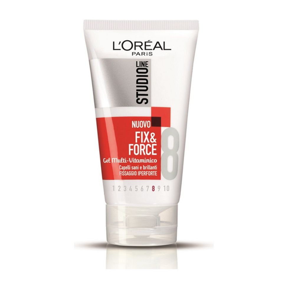 Gel capelli FIX AND FORCE Fissaggio Iper Forte STUDIO LINE 150 ml