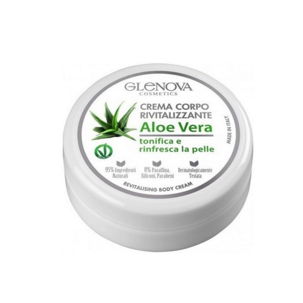 Crema Corpo Rivitalizzante Aloe Vera GLENOVA 120 ml