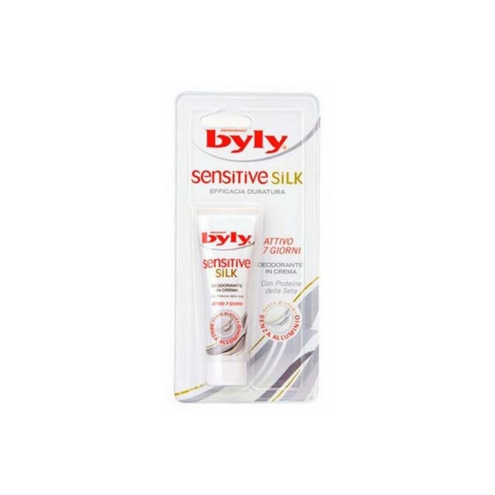 Deodorante in crema BYLI Sensitive Silk 25 ml