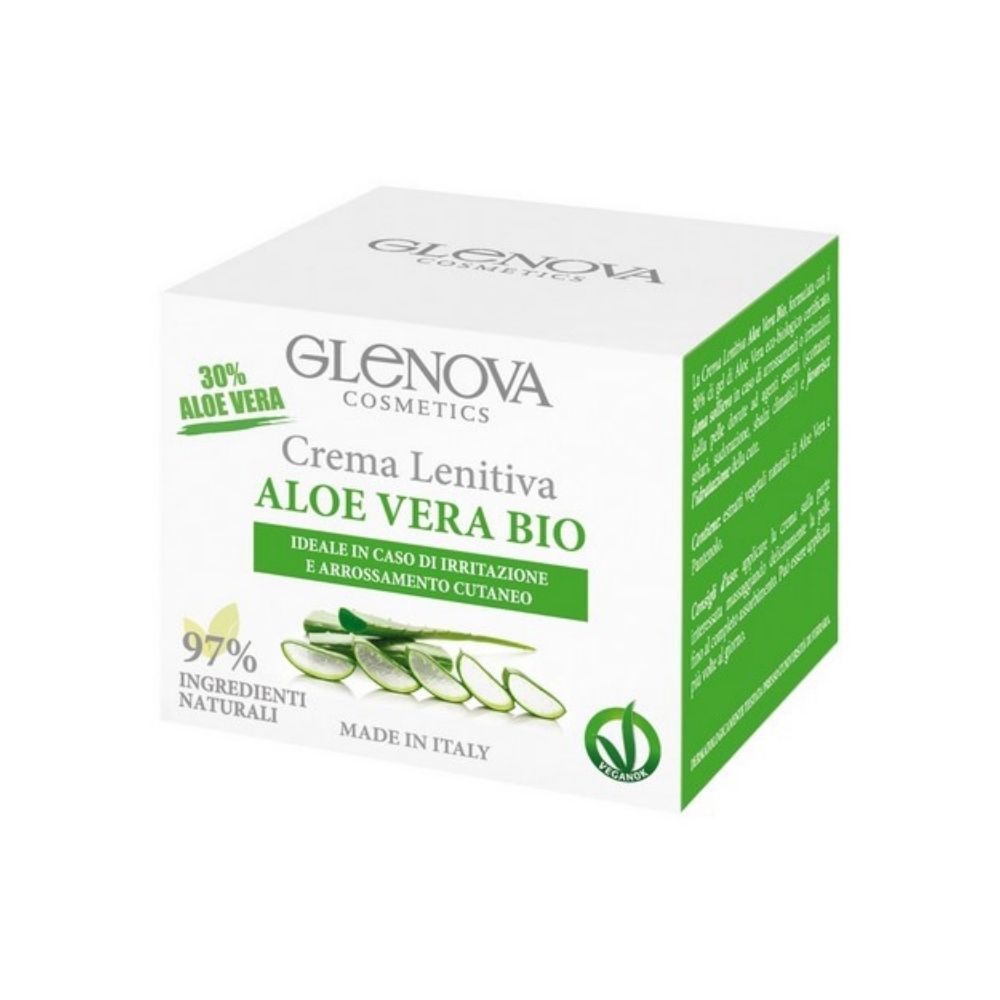 Crema Corpo Lenitiva Aloe Vera Bio GLENOVA 125 ml