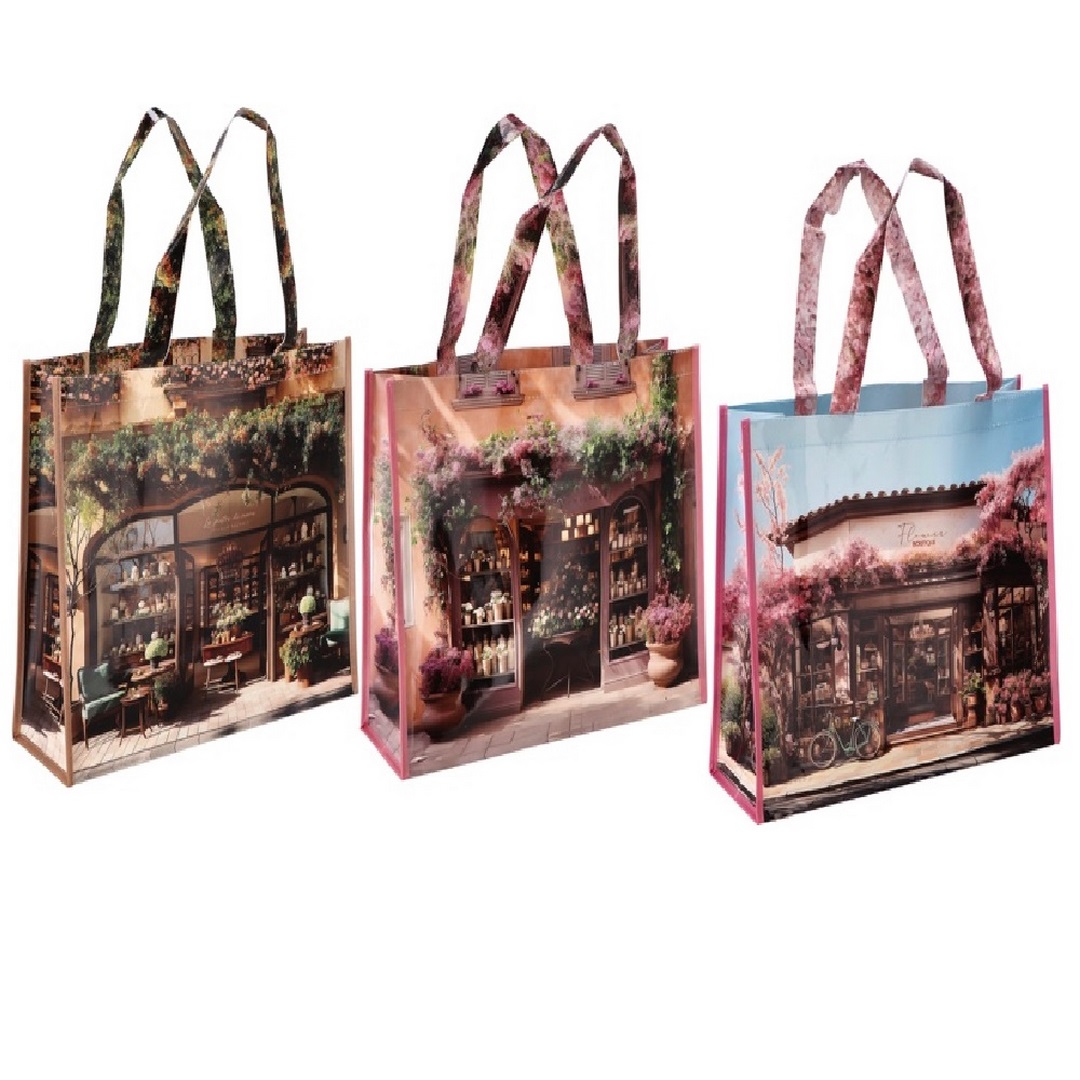 Borse shopper AD TREND con immagine botteghe 1 pz