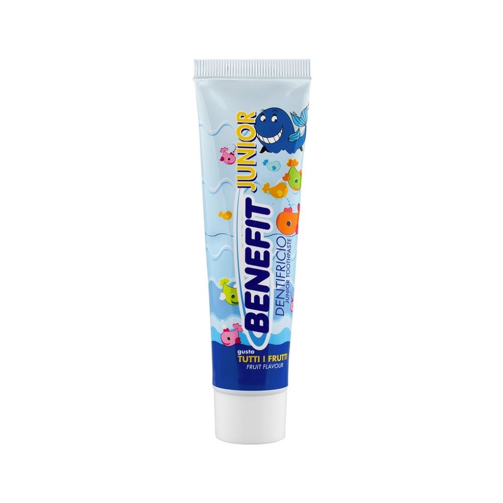 Dentifricio per bambini BENEFIT tutti i frutti 50 ml