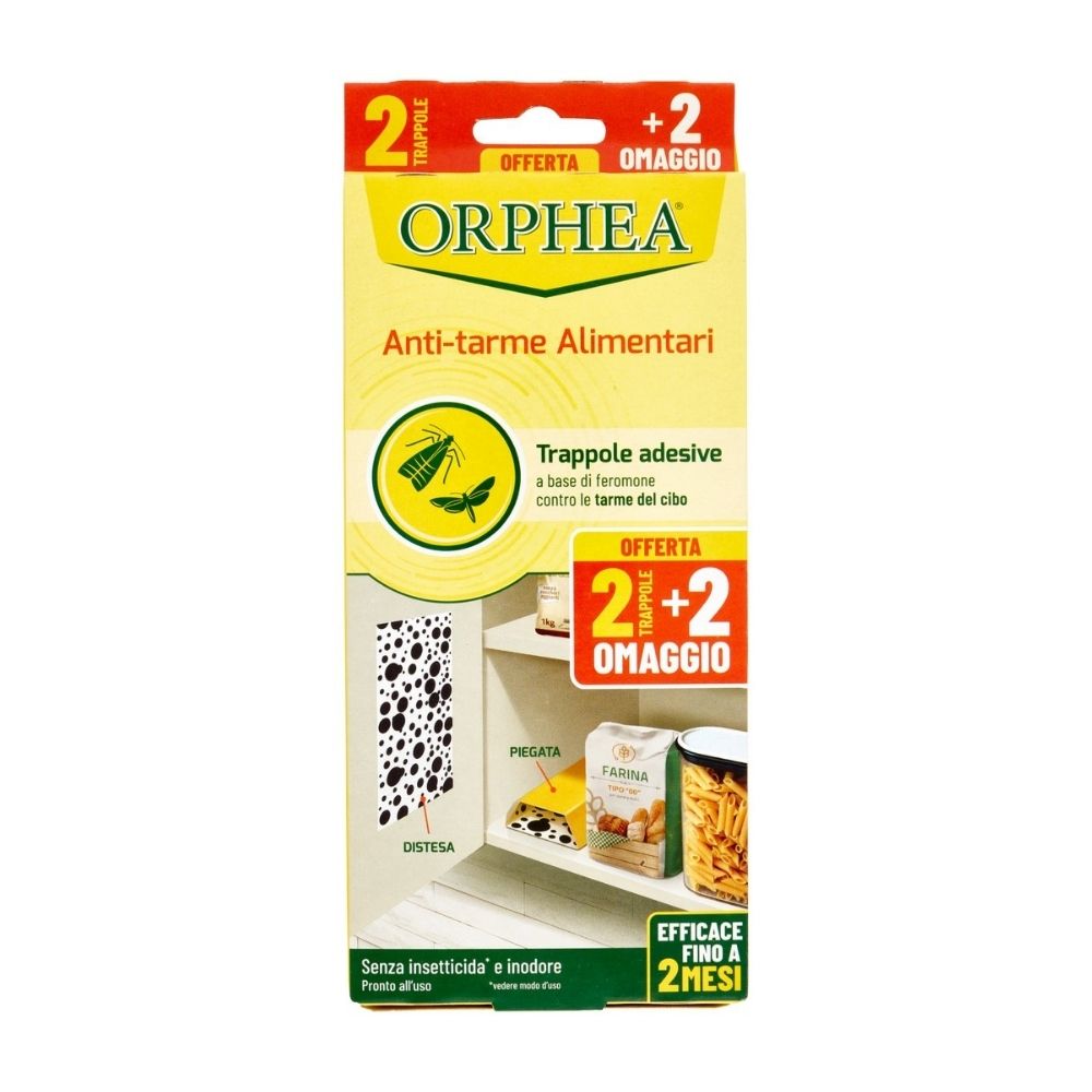 Antitarme alimentari ORPHEA 2+2 pz