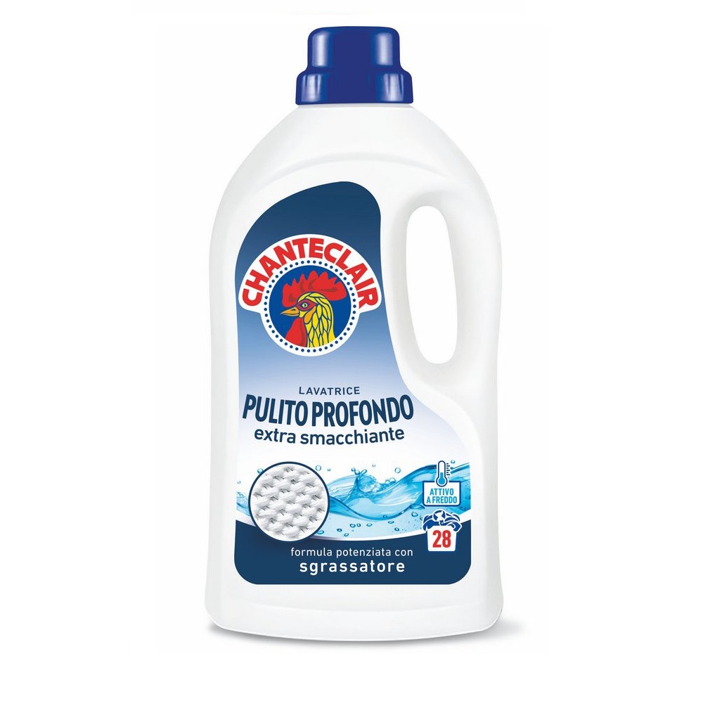 Lavatrice CHANTECLAIR pulito profondo 28 lavaggi 1260 ml