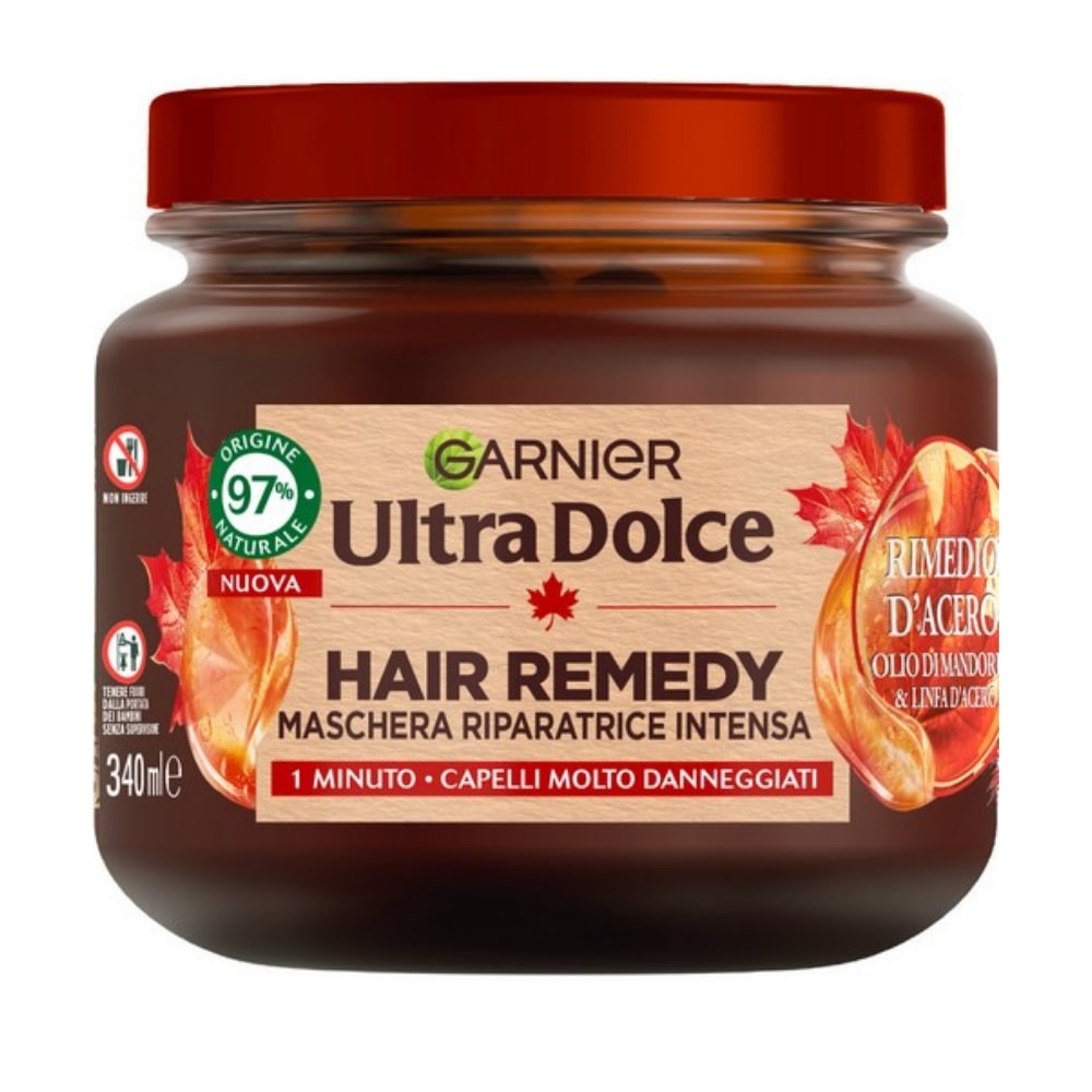 Maschera ULTRA DOLCE Hair Remedy Rimedio d'Acero 340 ml