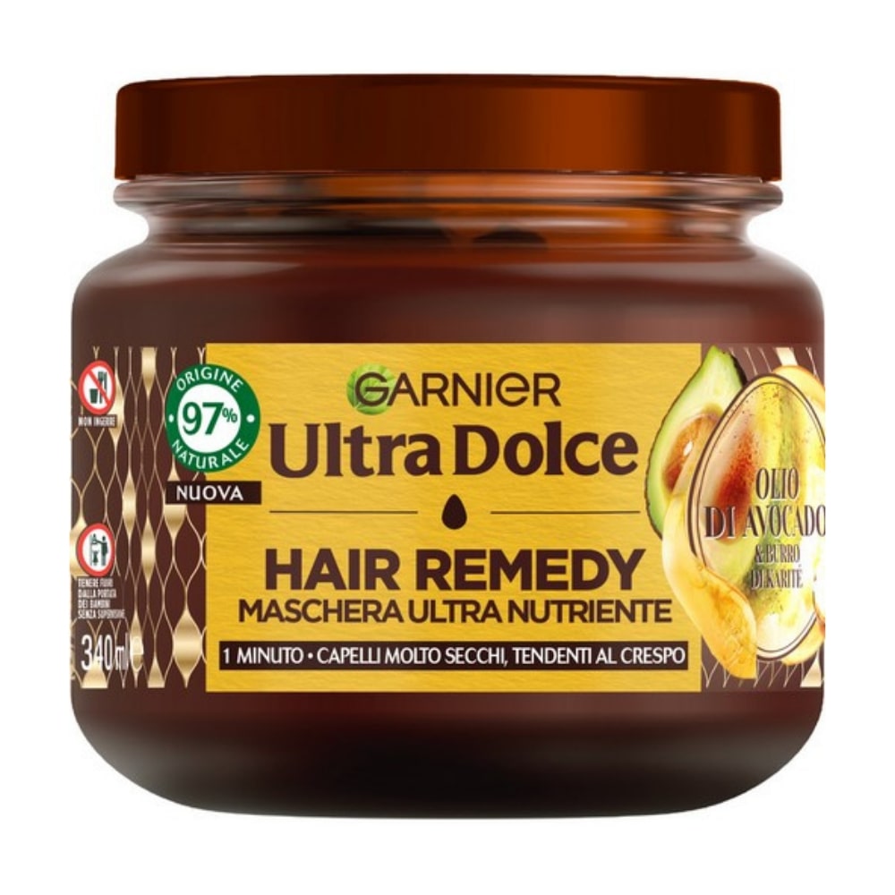 Maschera ULTRA DOLCE Hair Remedy olio di Avocado 340 ml