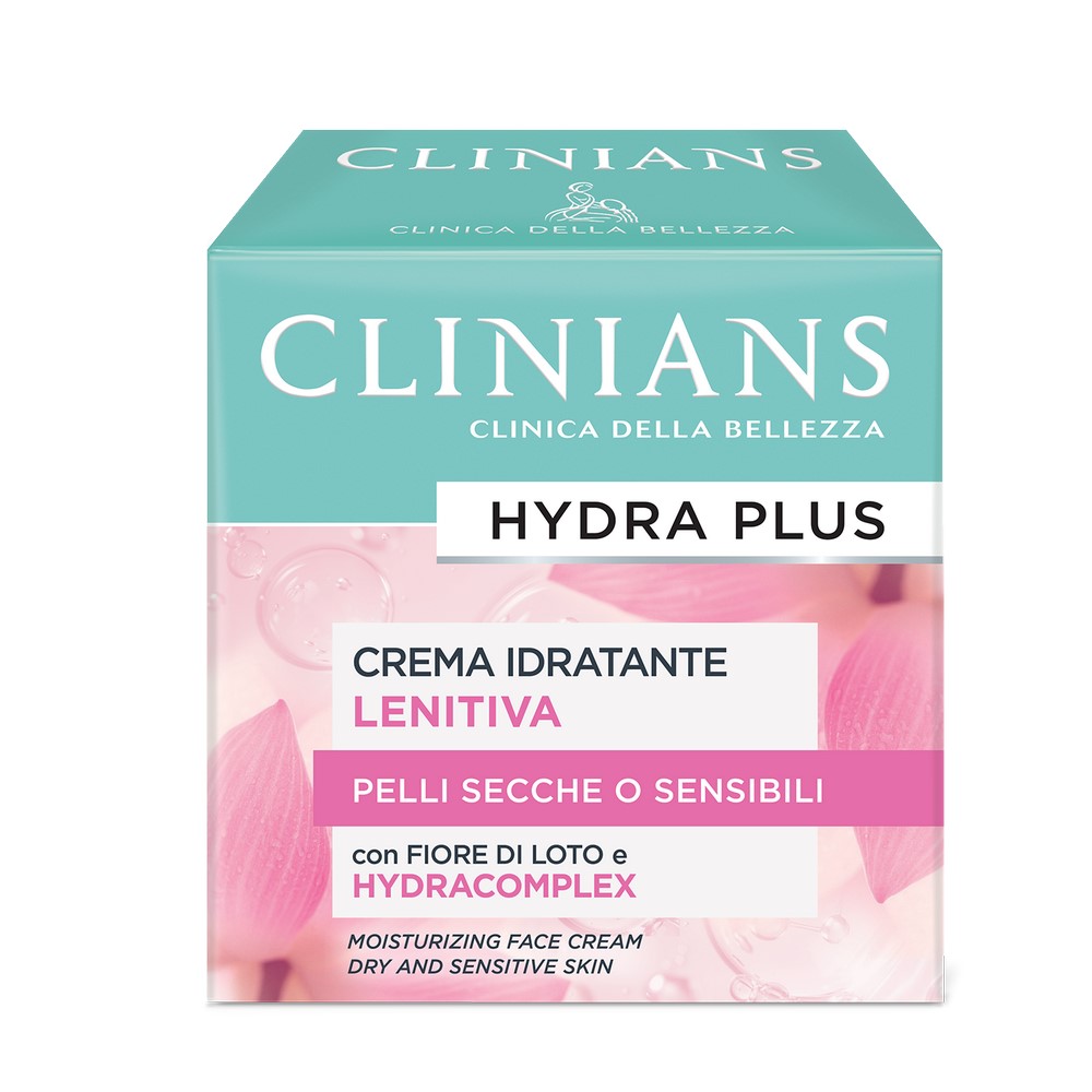 Crema Hydra Plus CLINIANS idratante e lenitiva  50 ml