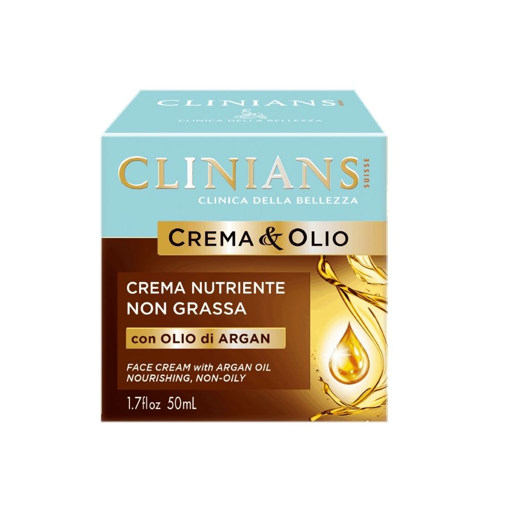 Crema nutriente CLINIANS con olio di argan 50 ml