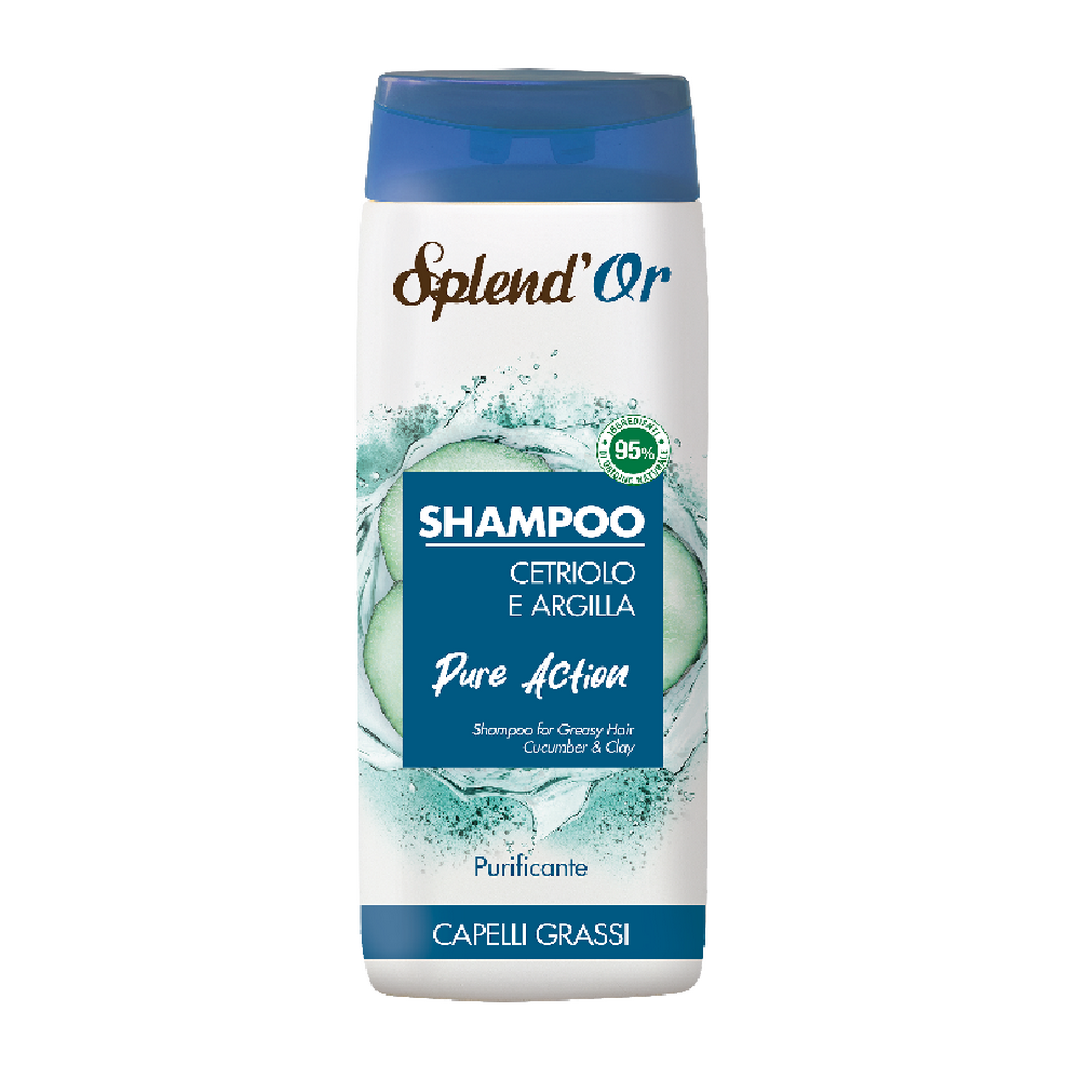 Shampoo purificante Pure Action SPLEND'OR capelli grassi 300 ml