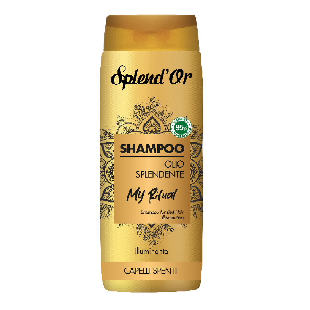 Shampoo illuminante Olio splendente My Rituals SPLEND'OR capelli spenti 300 ml