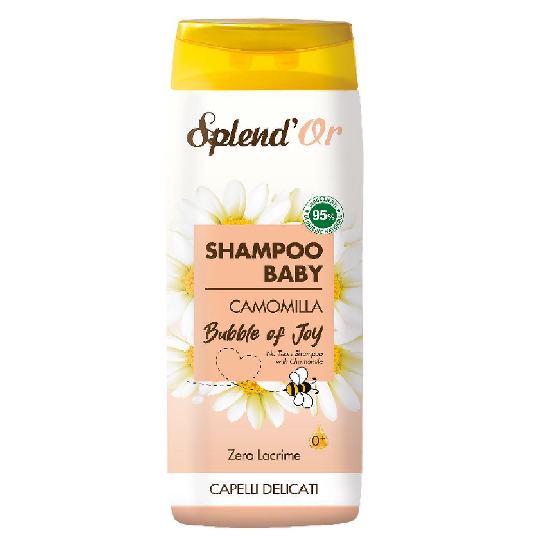 Shampoo per bambini SPLEND'OR capelli delicati  alla camomilla 300 ml