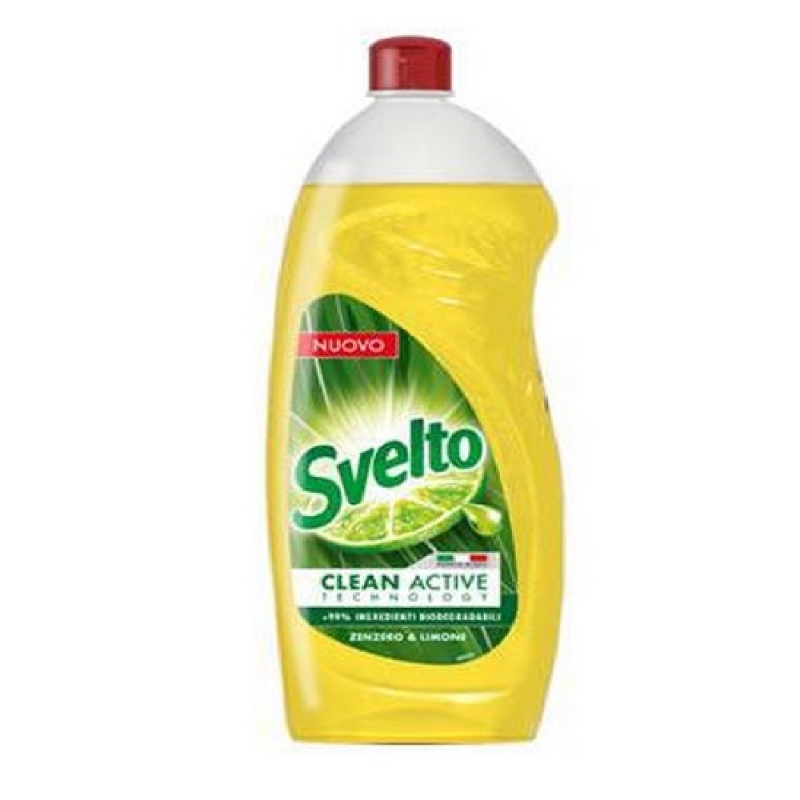 Detergente Piatti Zenzero e Limone SVELTO 930 ml