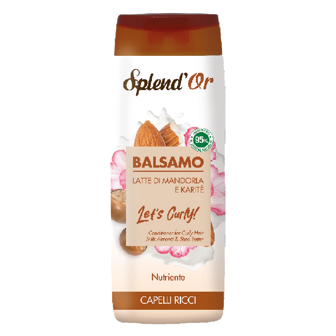 Balsamo nutriente Let's Curly SPLEND'OR  capelli ricci 300 ml