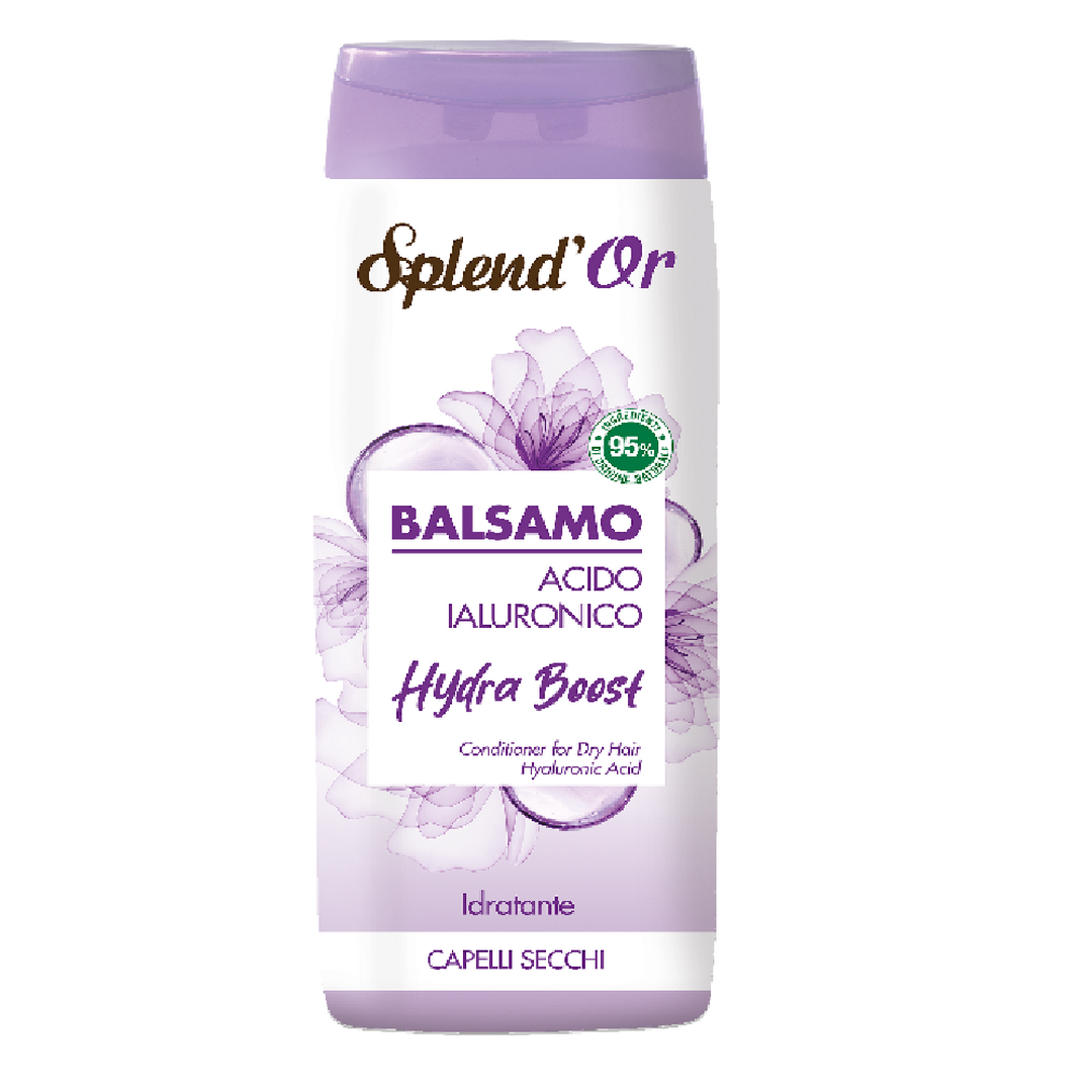 Balsamo per capelli secchi Splend'or con acido ialuronico 300 ml