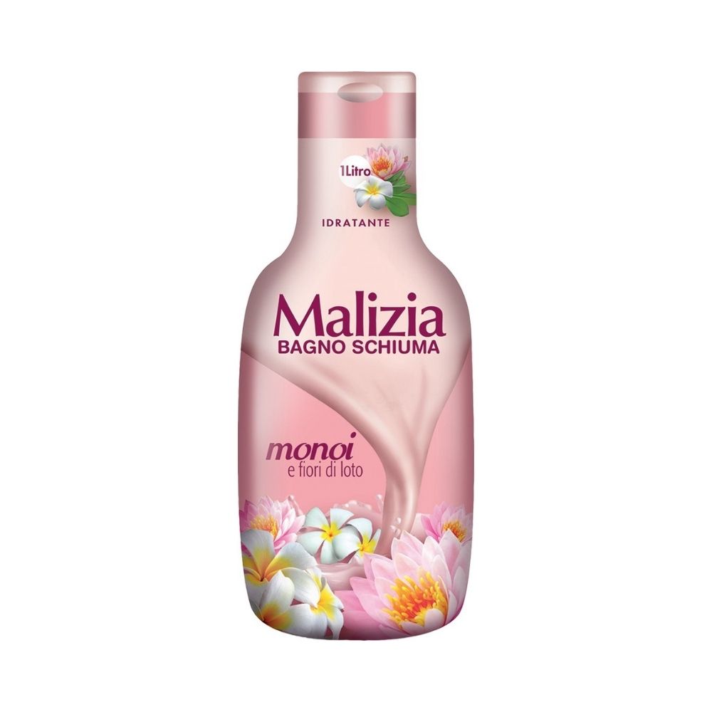 Bagnoschiuma Monoi e Fiori di Loto MALIZIA 1 lt