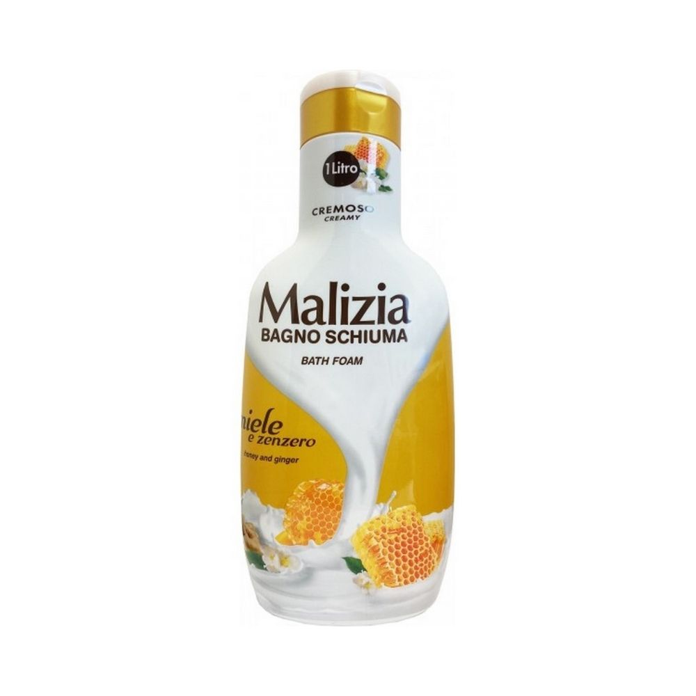 Bagnoschiuma Miele e Zenzero MALIZIA 1 lt