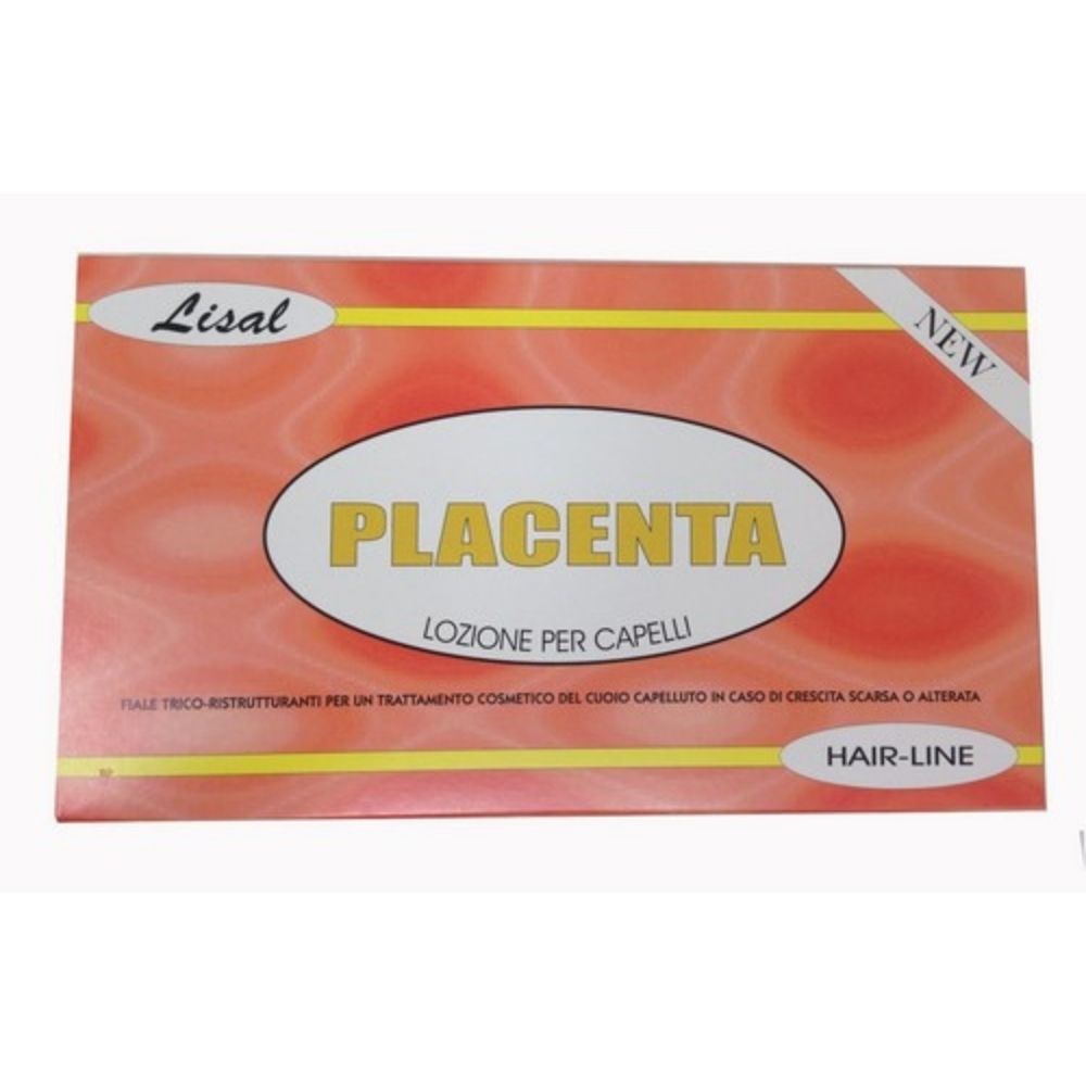 Fiala per capelli LISAL placenta 10 pz