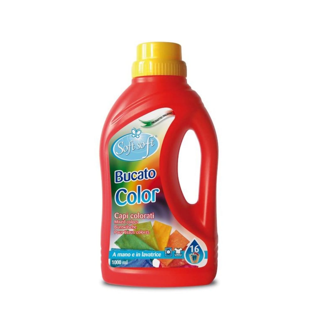 Detergente bucato SOFT SOFT capi colorati 1000 ml