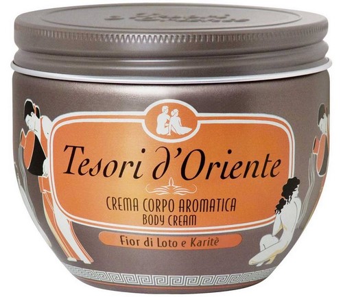 Crema corpo aromatica TESORI D'ORIENTE Fiori di Loto e Karitè 300 ml