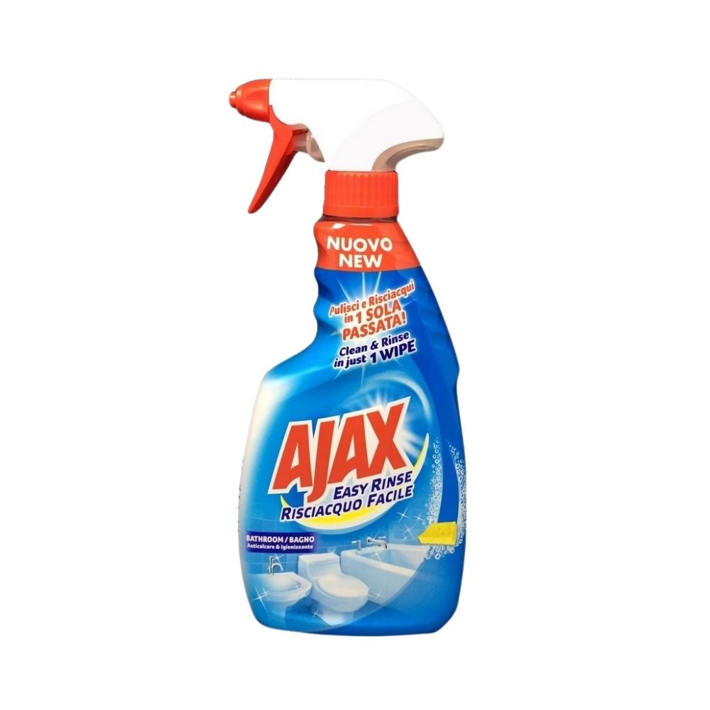 Spray anticalcare ed igienizzante per bagno con risciacquo facile AJAX 600 ml