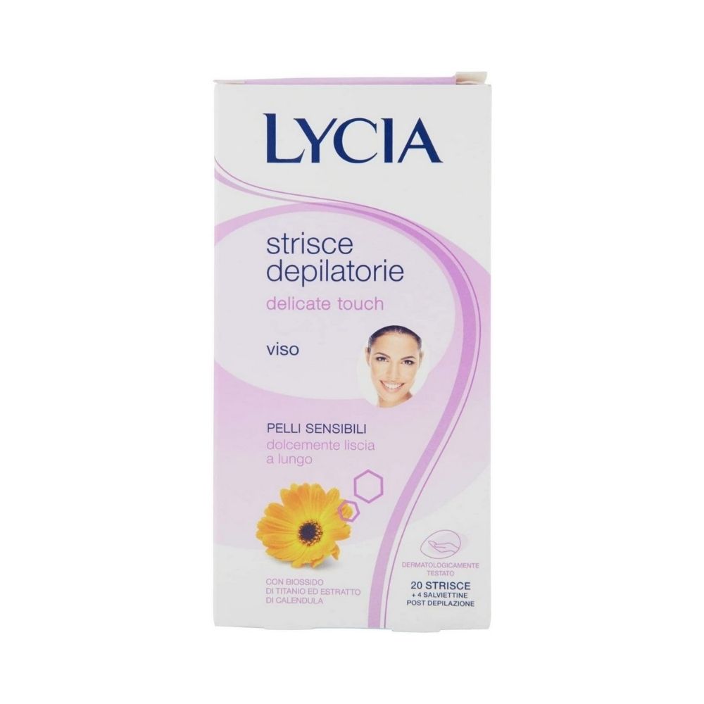 Strisce depilatorie viso LYCIA 20 pz