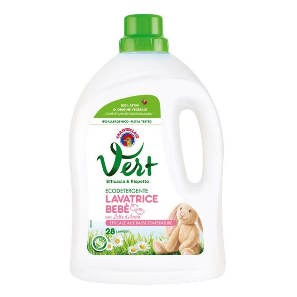 Bucato CHANTECLAIR Vert Bebè latte di avena 28 lavaggi 1428 ml