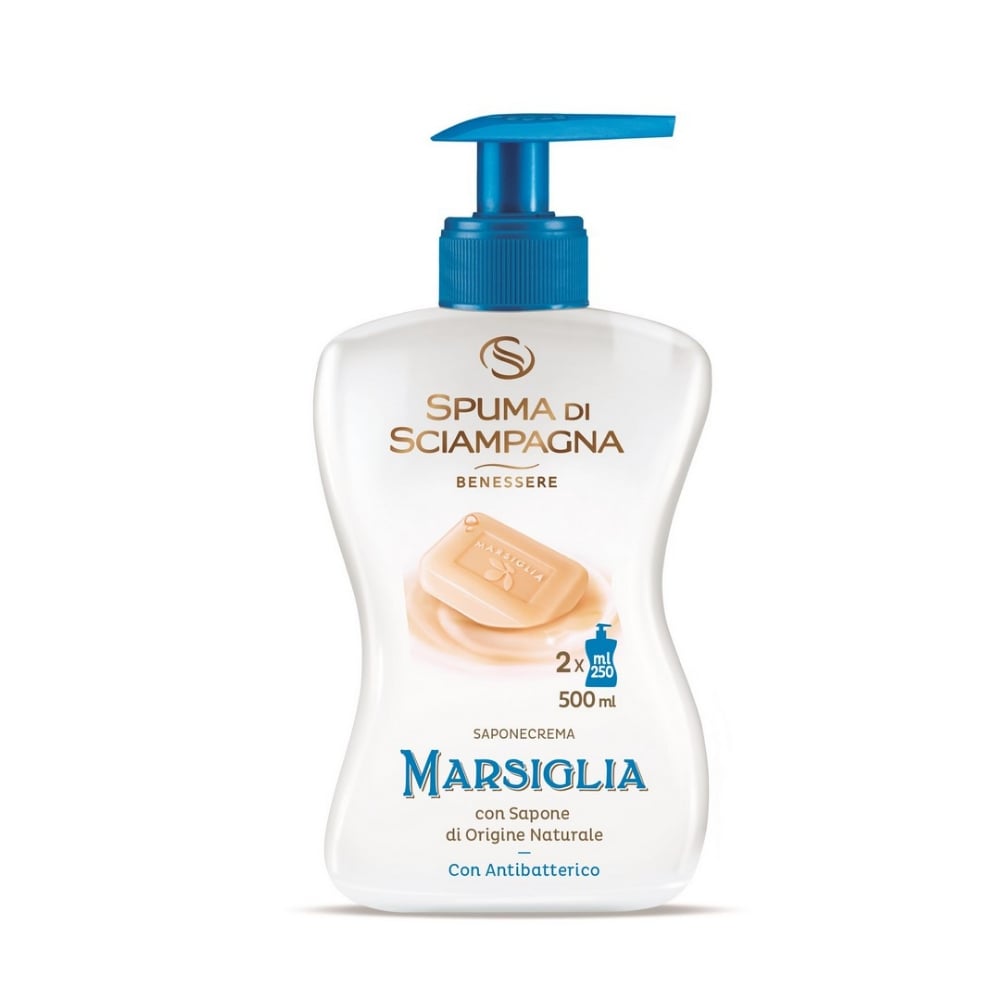 Sapone liquido Marsiglia SPUMA DI SCIAMPAGNA 500 ml