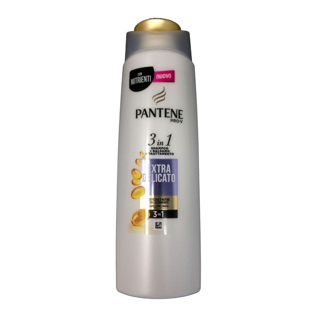 Shampoo 3 in 1 Extra Delicato PANTENE 225 ml