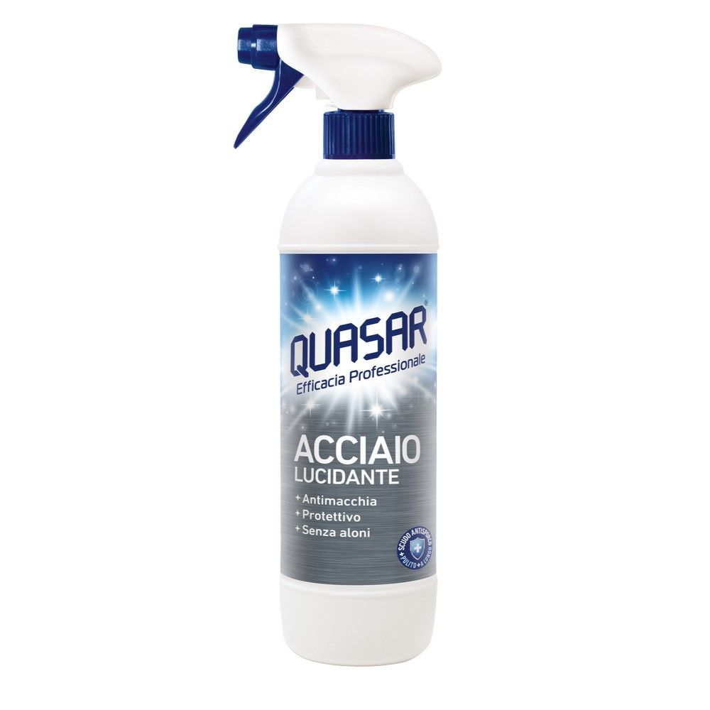 Spray Acciaio Lucidante QUASAR 680 ml