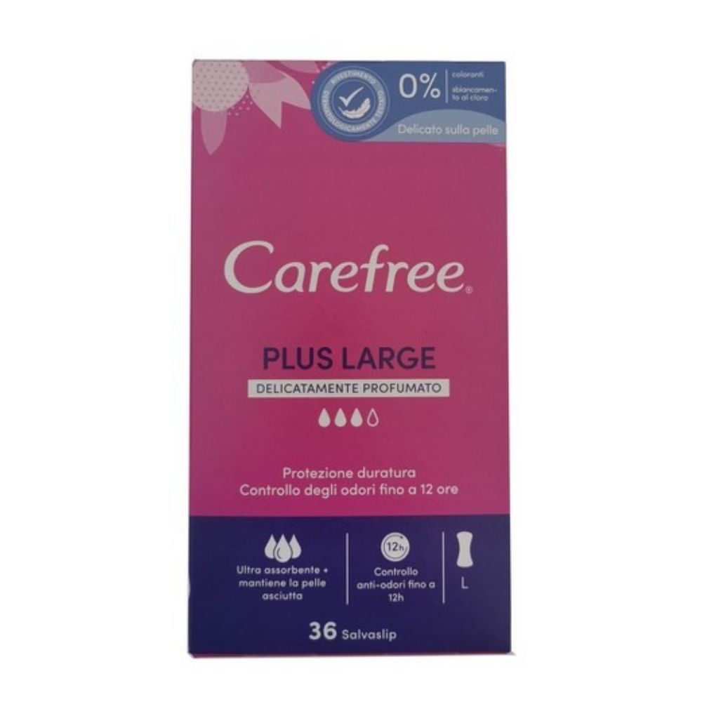 Salvaslip CAREFREE cotone 20 pz