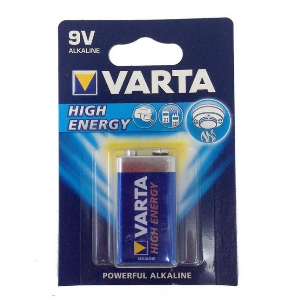 Pile VARTA High Energy da 9 volt, 1 pz