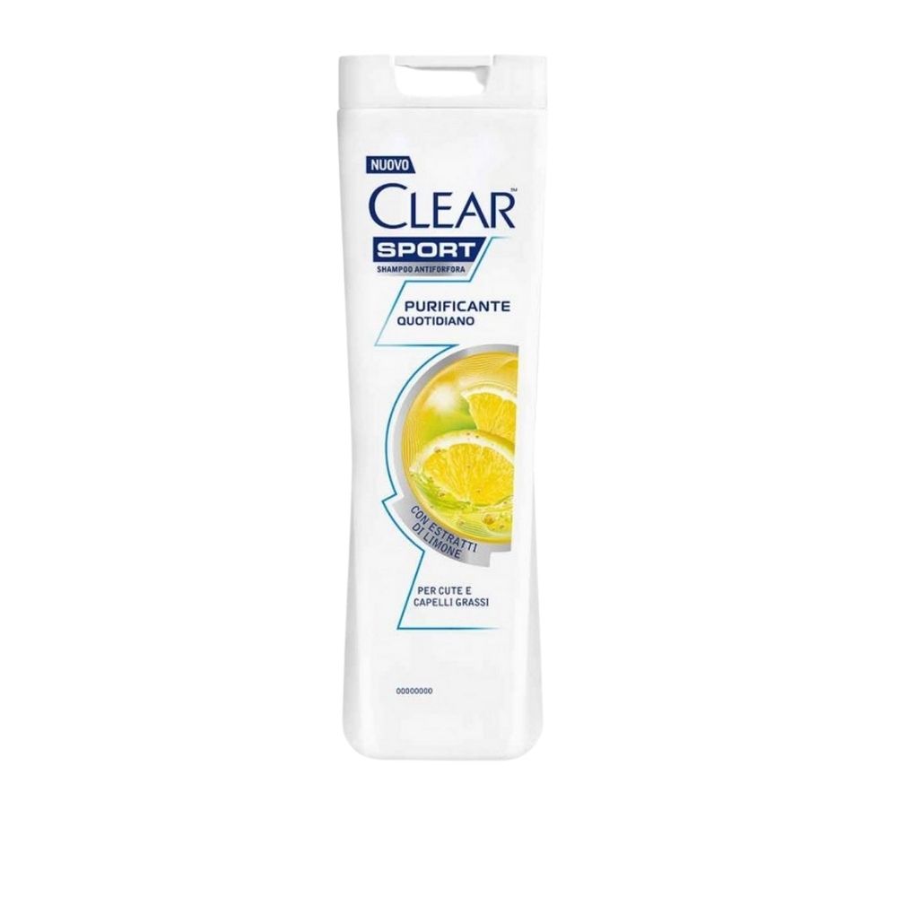 Shampoo CLEAR Sport purificante 225 ml