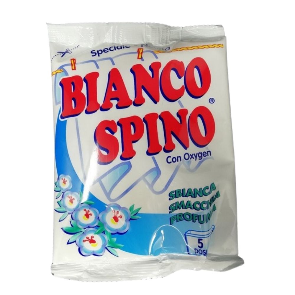 Detersivo-additivo in polvere per bucato, BIANCOSPINO con oxigen 300gr