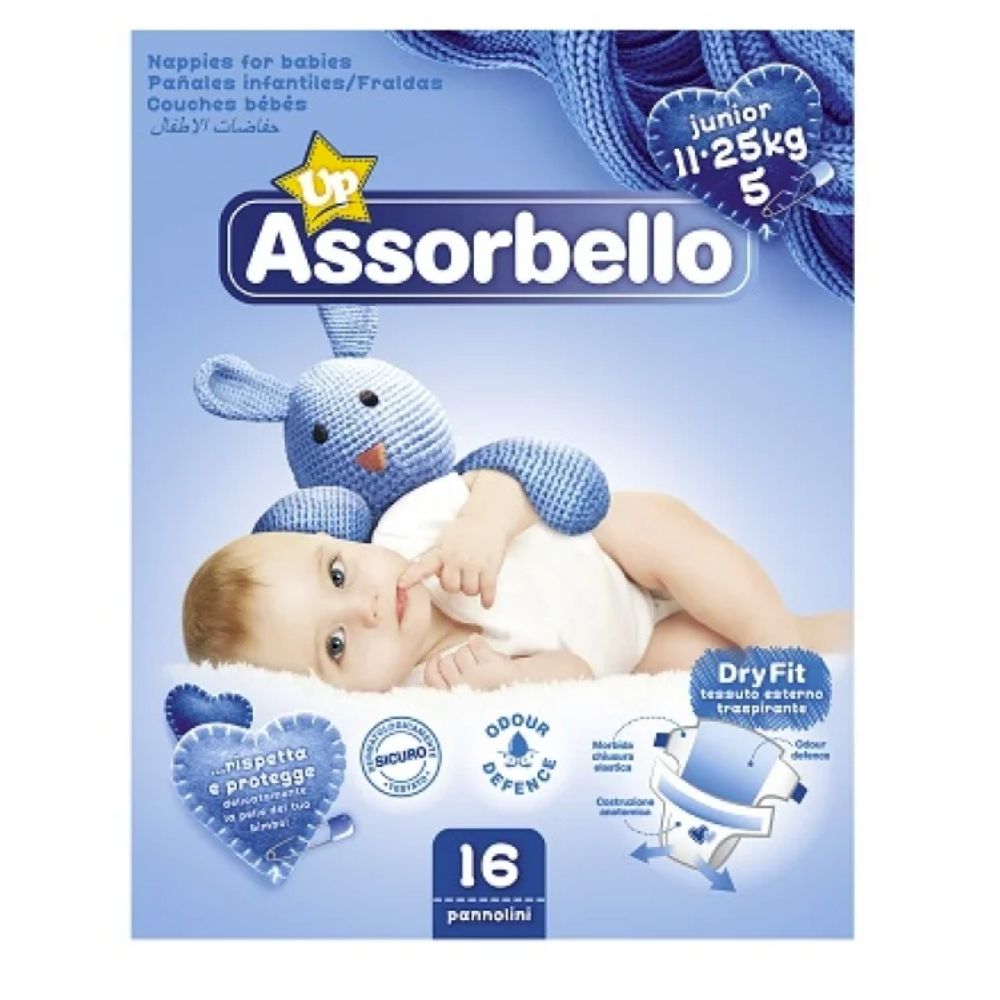 Pannolini bambini ASSORBELLO 11-26 kg