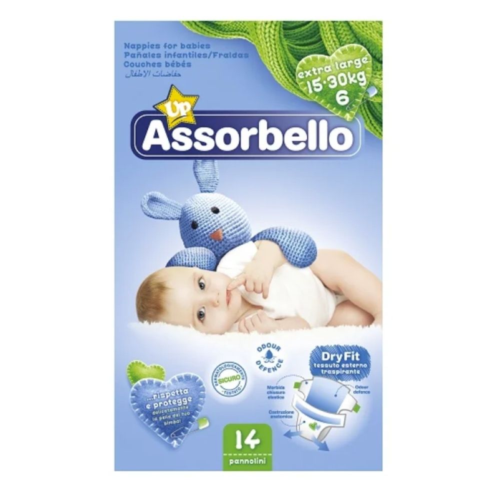 Pannolini bambini ASSORBELLO 15-30 kg