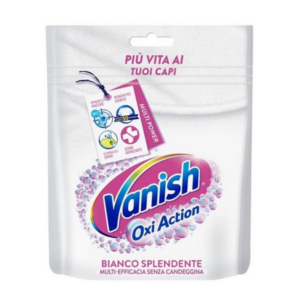 Smacchiatore VANISH polvere bianca 300 gr