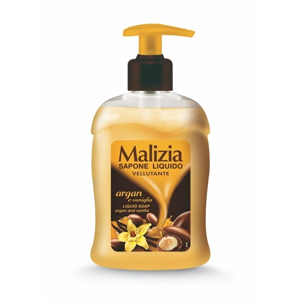 Sapone liquido Argan e Vaniglia MALIZIA 300 ml