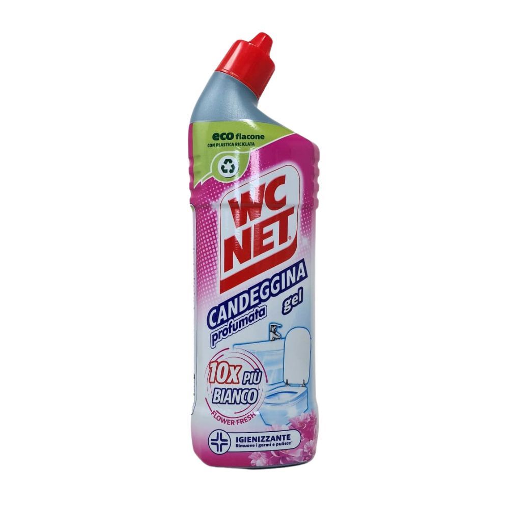 Gel Wc WC NET con candeggina flower fresh 700 ml