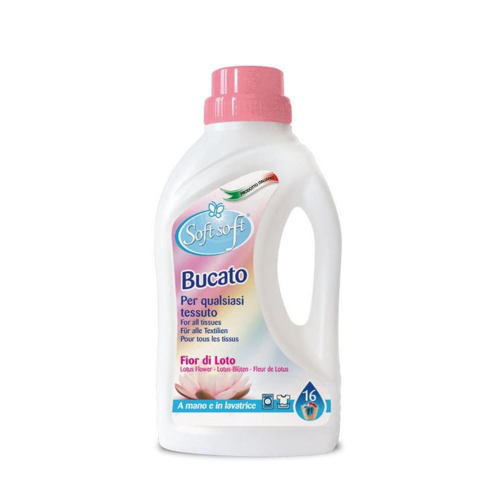 detersivo per bucato SOFT SOFT Fior di Loto 1000 ml