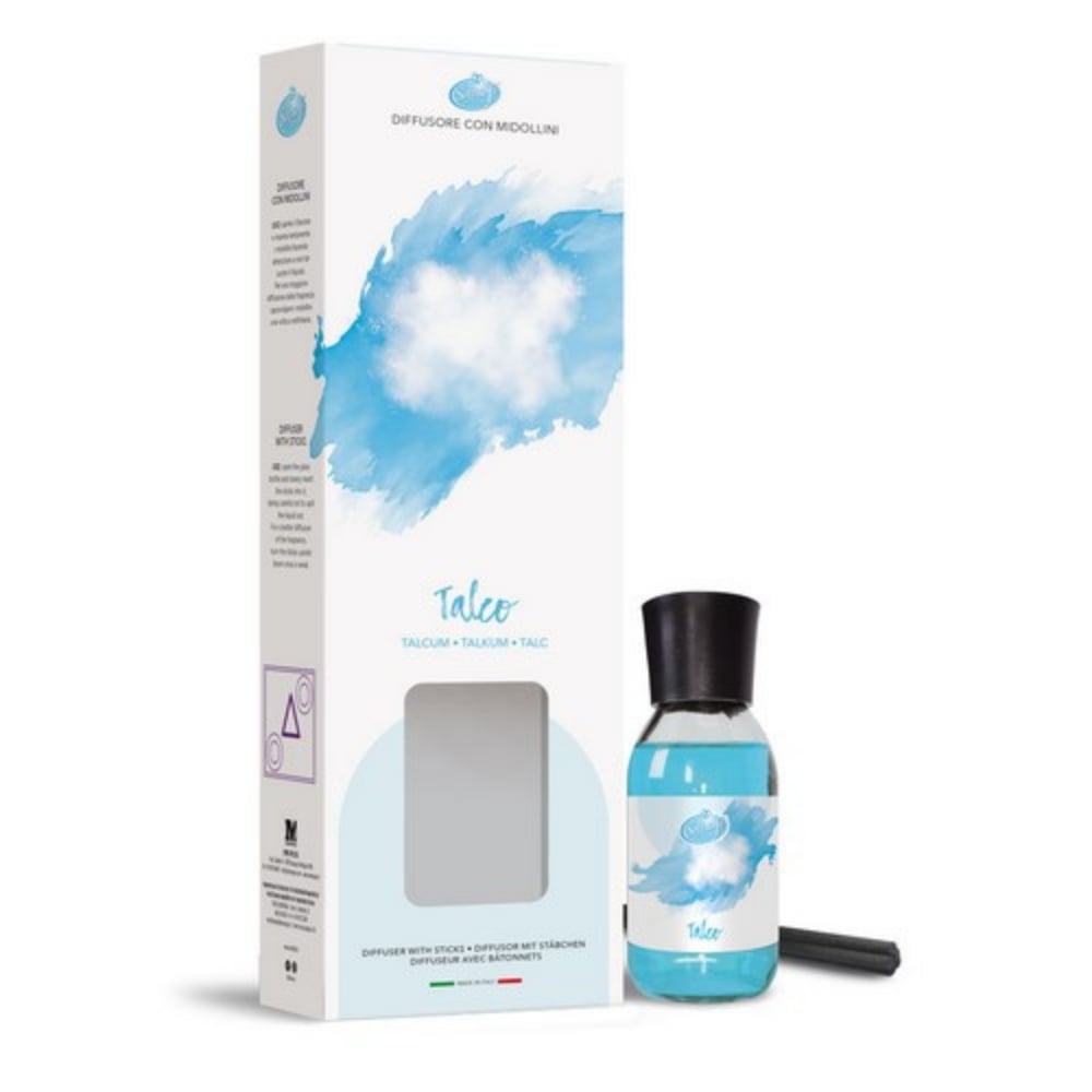 Diffusore con midollini SOFT SOFT  Talco 125 ml