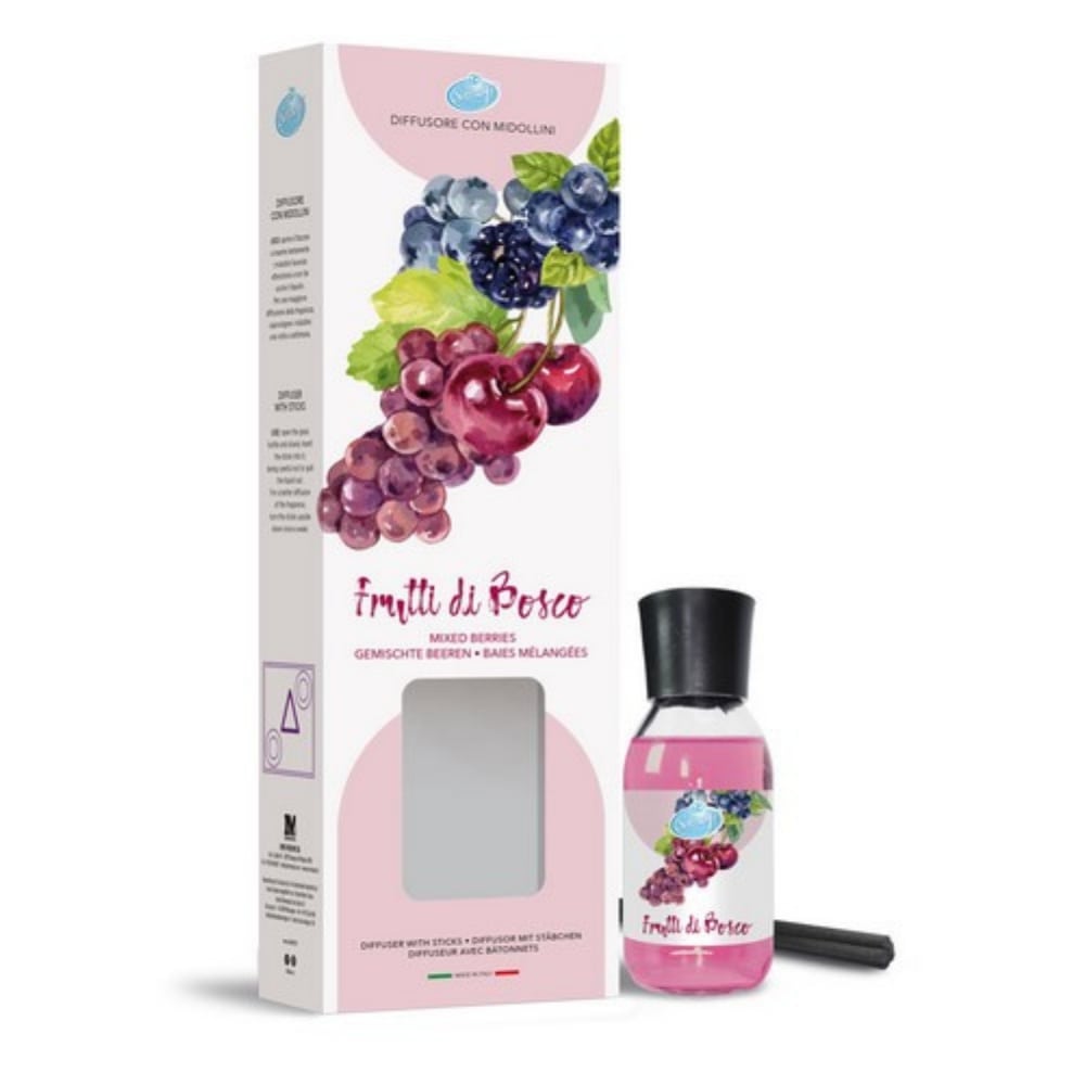 Diffusore con midollini SOFT SOFT Frutti di Bosco 125 ml