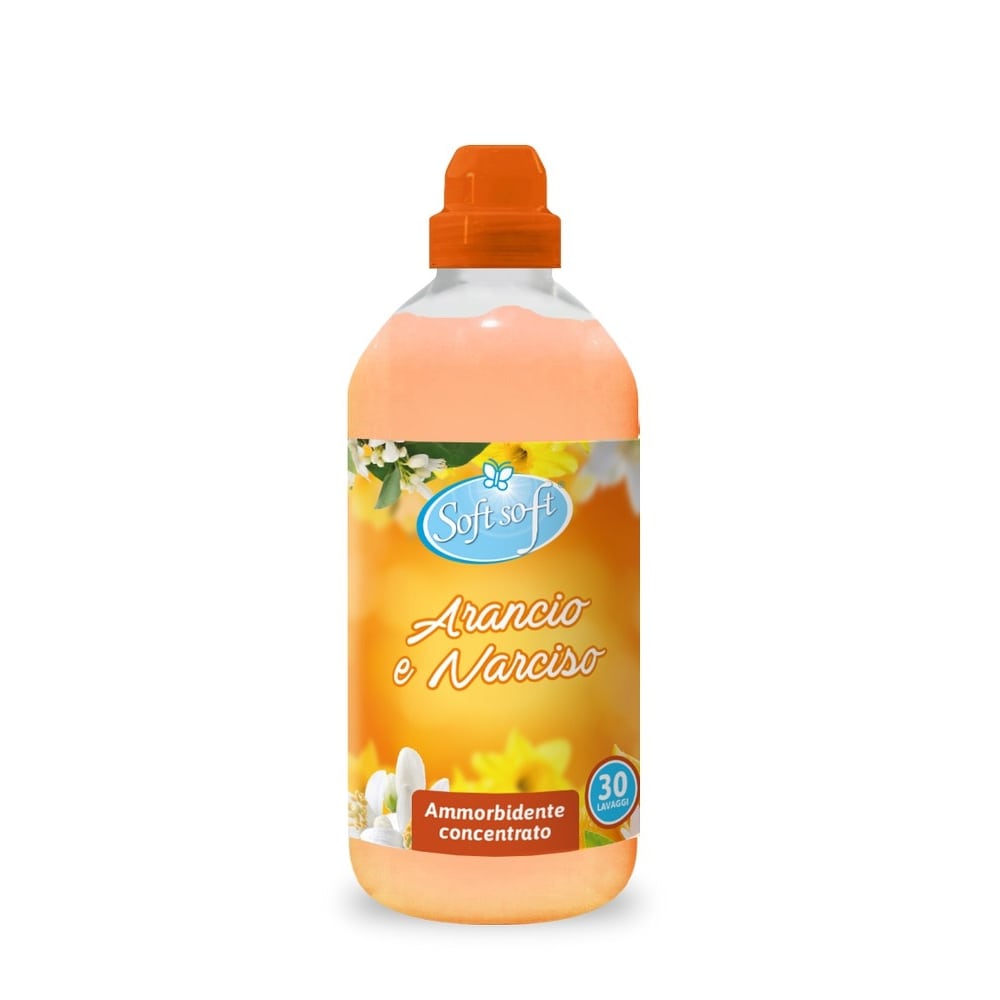 Ammorbidente concentrato SOFT SOFT Arancio e Narciso 750 ml