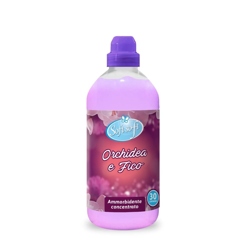 Ammorbidente concentrato SOFT SOFT Orchidea e Fico 750 ml